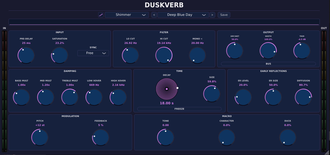 DuskVerb Shimmer