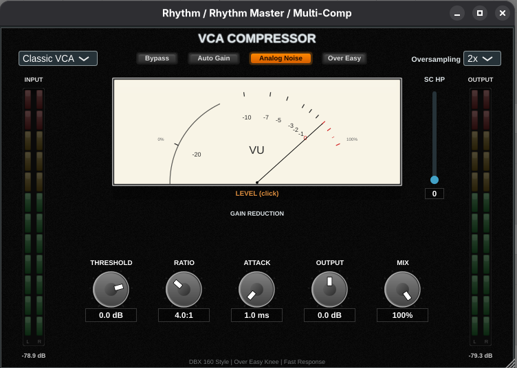 Classic VCA mode