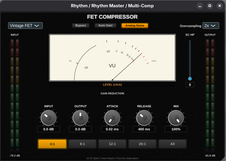 Vintage FET mode