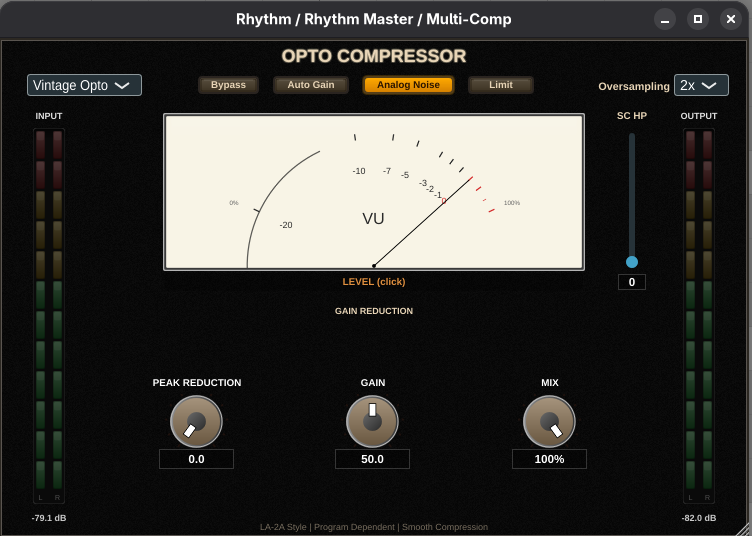 Vintage Opto mode